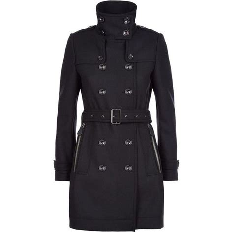 Burberry Daylesmoore Wool Twill Trench Coat 